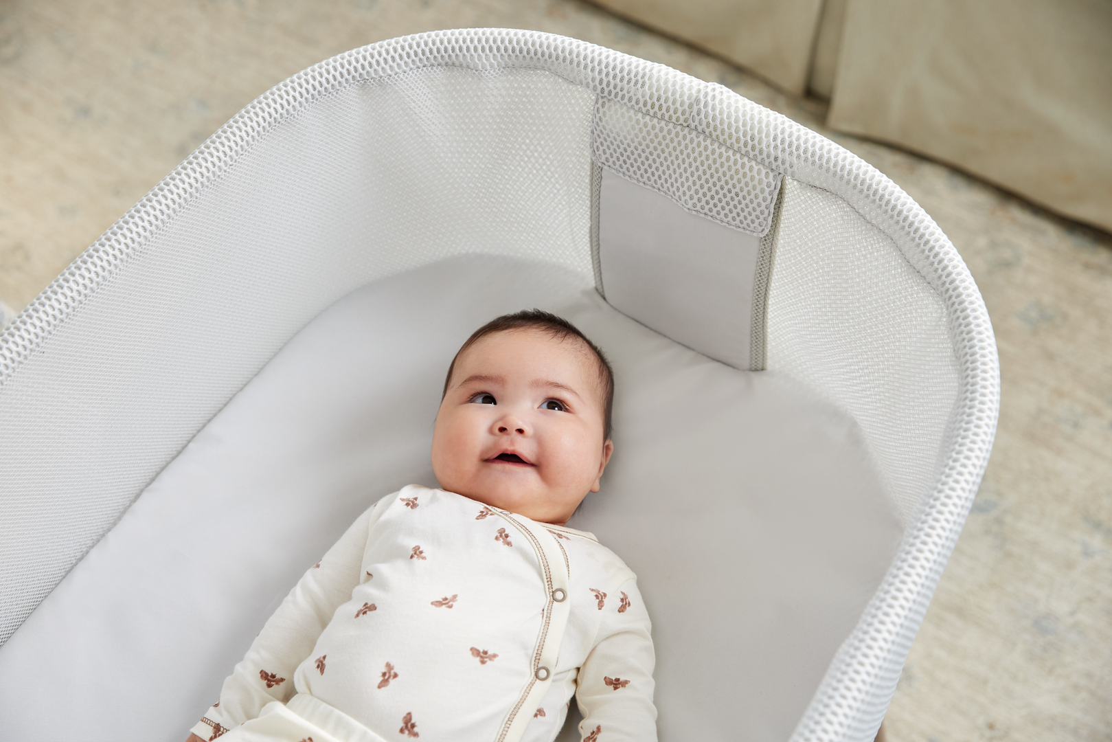 GRACO ELUMA NEST BEDSIDE CRIB